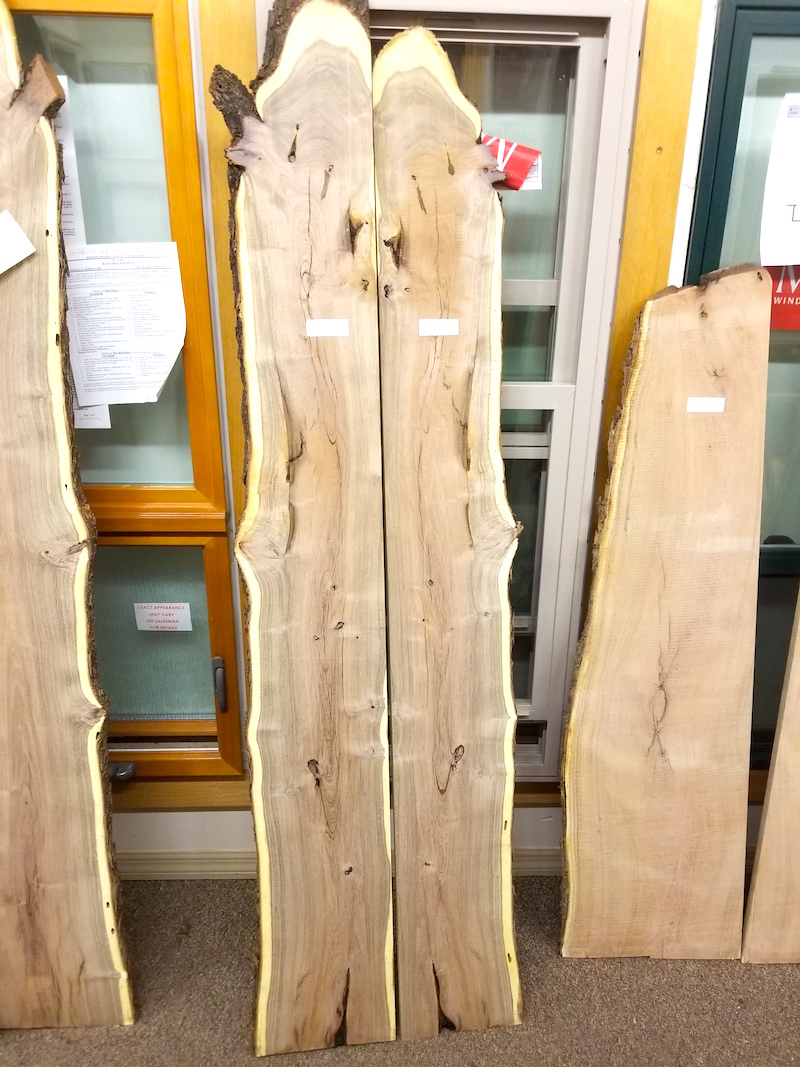 Book-Matched Pairs of Mesquite Boards Denver