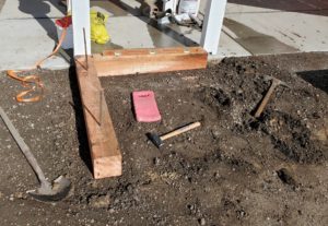 How to build a raised garden bed Step 1