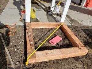 How to build a raised garden bed Step 4