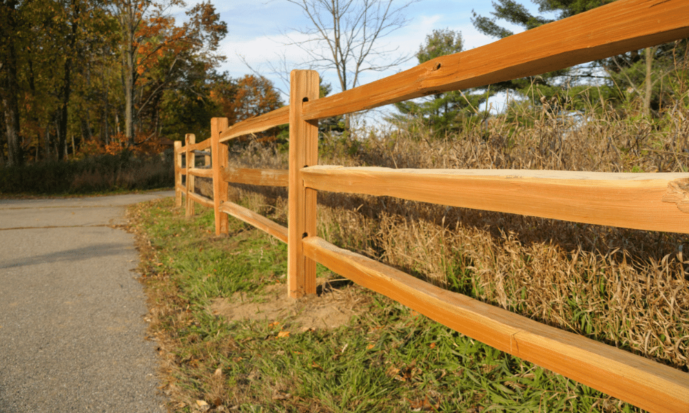 Front Range Lumber split rail fence blog post